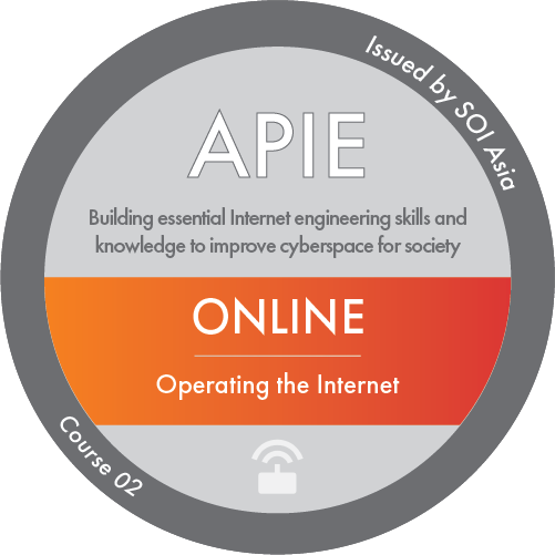 SOI Asia Online Course: Operating the Internet