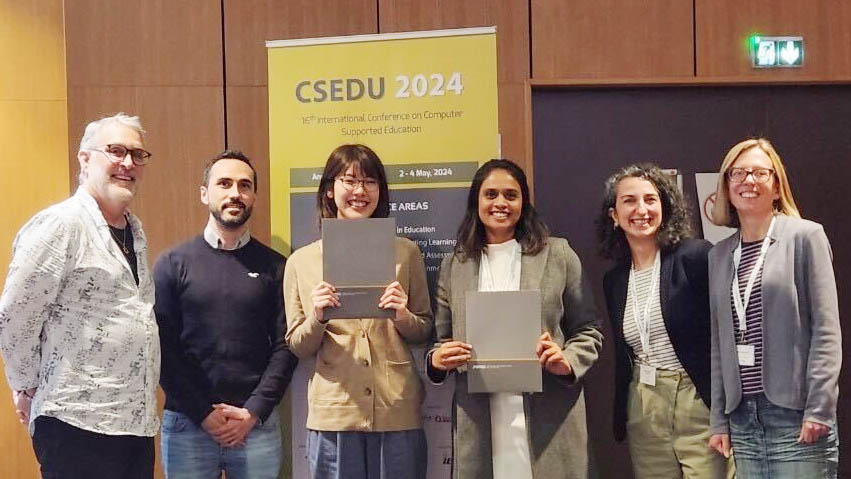 Inxignia awarded the Best Position Paper at CSEDU 2024