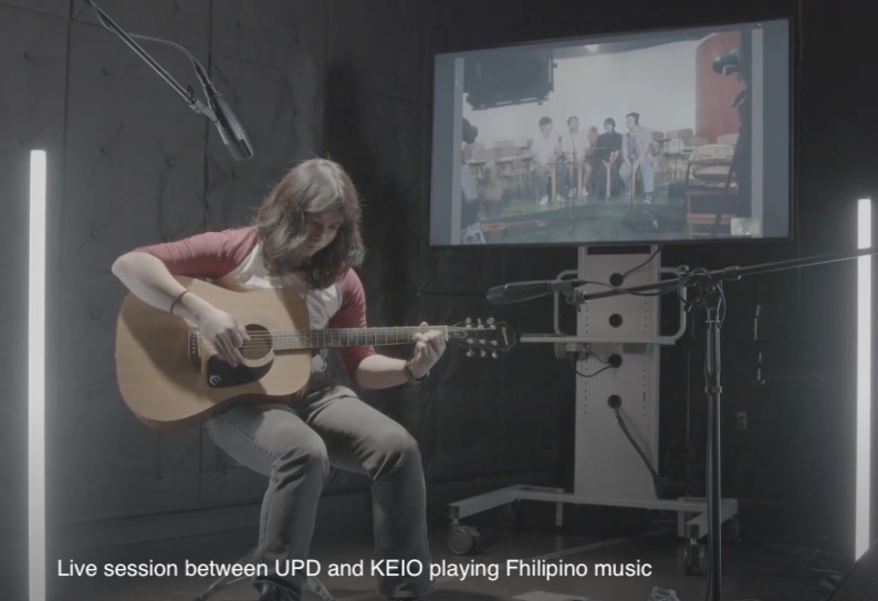 SOI Asia demonstrated the potential of REN-based collaboration through a joint music session between KEIO and UPD